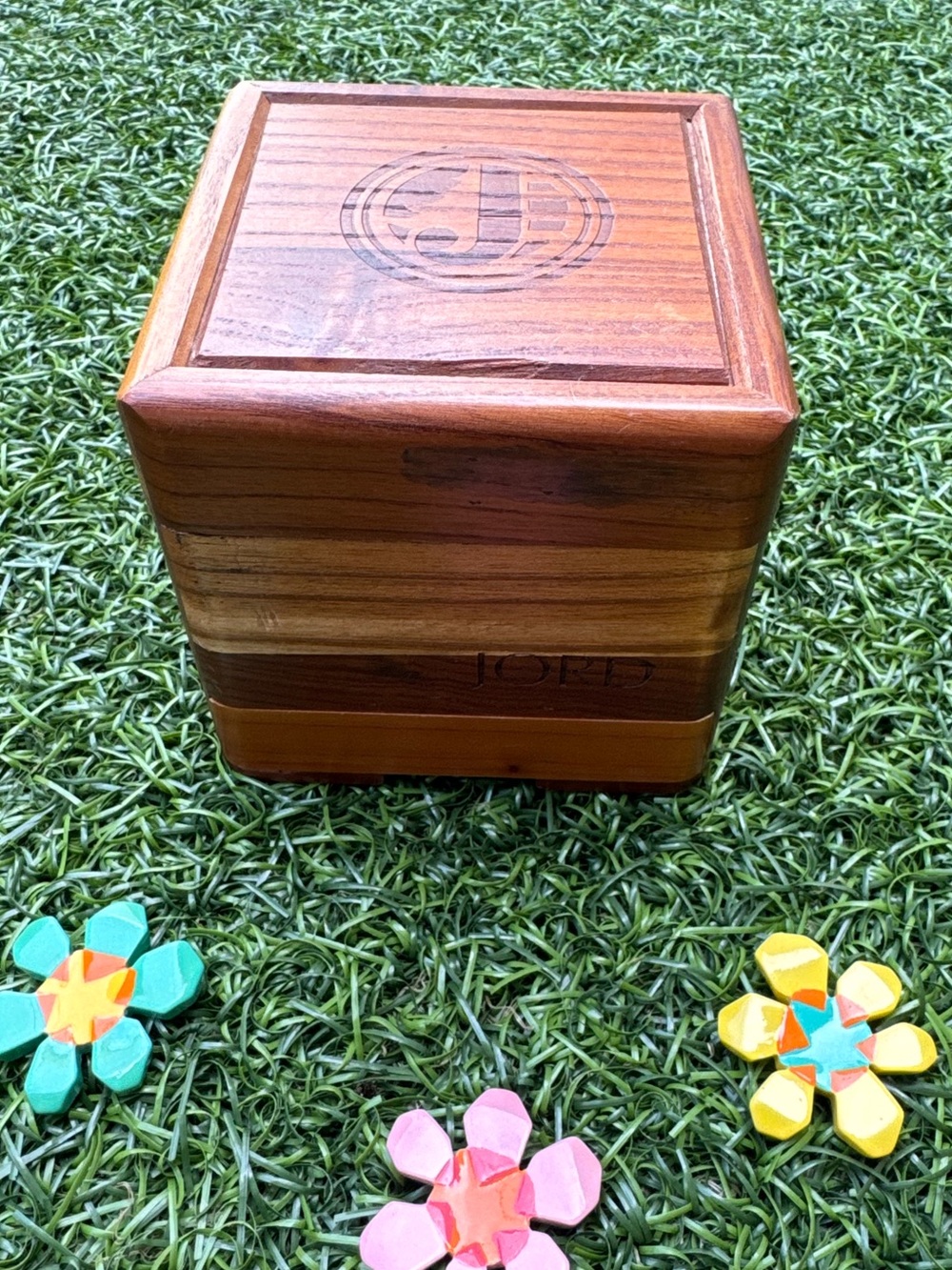 🕰️JORD Dover Series Wooden Watch Box Case with Links Pillow & Cloth